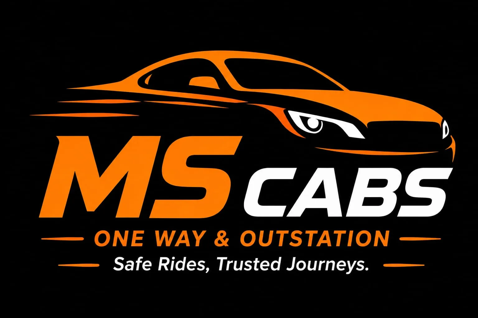 MS CABS Logo - Premium Outstation Taxi Service Bengaluru & Mysuru