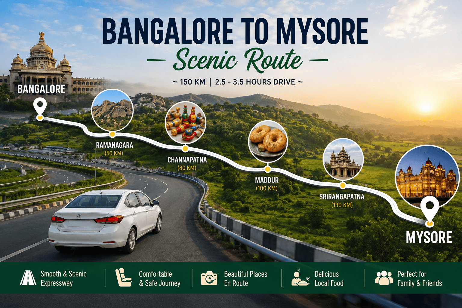 Bangalore to Mysore Cab Service – Complete Travel Guide